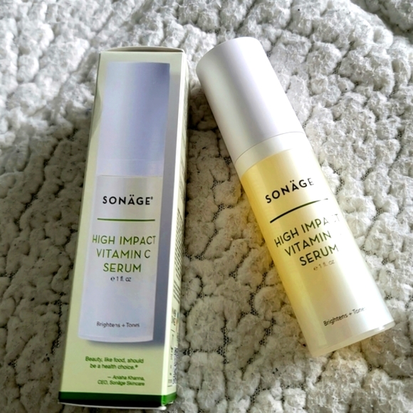 NEW SONAGE SKINCARE High Impact Vitamin C Serum 30 ml - Picture 1 of 9